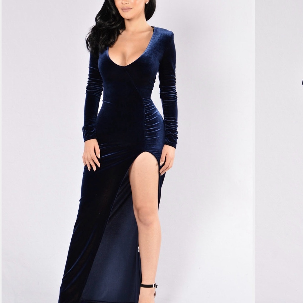 Fashion Nova velvet dress